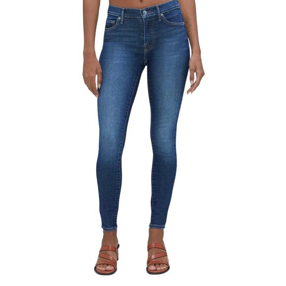 Everlane The Mid-Rise Skinny Stretch Jeans Size 26 Ankle - Picture 1 of 6